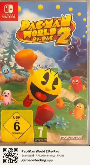 Pac-Man World 2 Re-Pac Nintendo Switch, Germany box front
