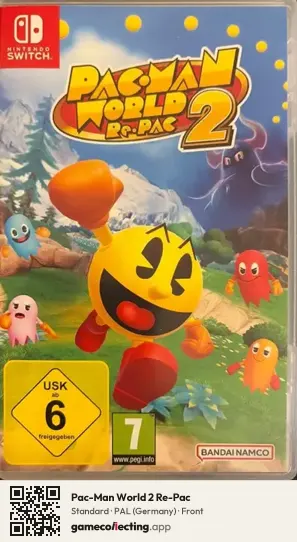 Pac-Man World 2 Re-Pac Nintendo Switch, Germany box front