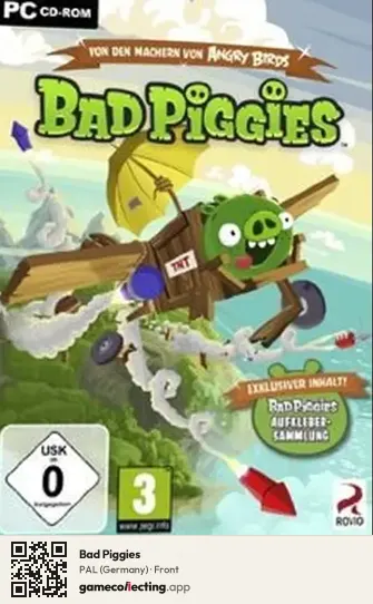 Bad Piggies Computer, Germany box front