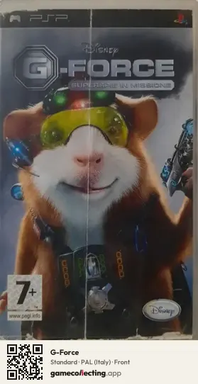 G-Force PlayStation Portable, Italy box front