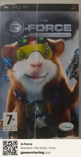G-Force PlayStation Portable, Italy box front