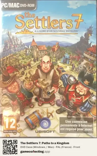 The Settlers 7: Paths to a Kingdom Computer, France box front