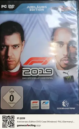 F1 2019 Computer, Germany box front