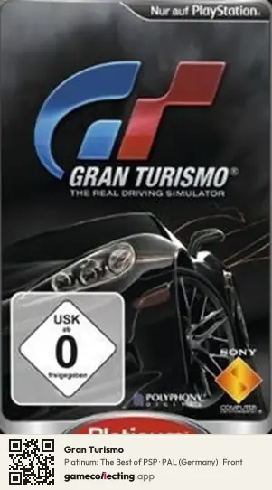 Gran Turismo PlayStation Portable, Germany box front