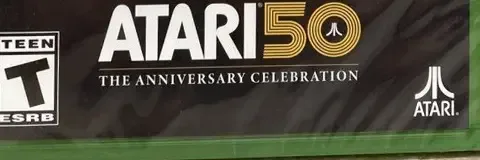 Atari 50: The Anniversary Celebration, the ESRB box on its front