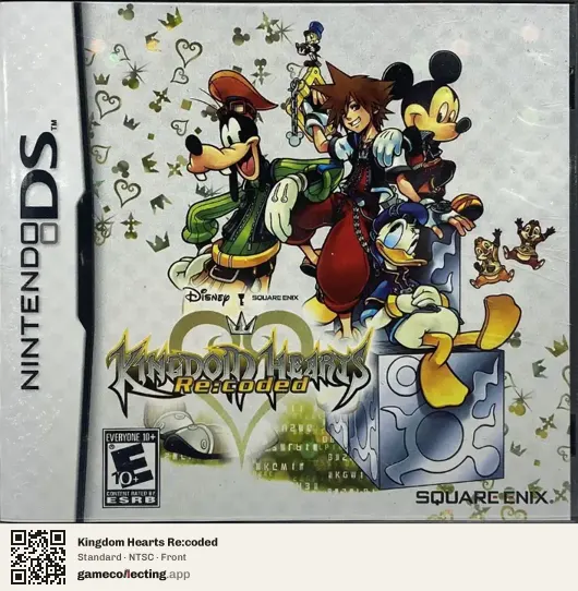 Kingdom Hearts Re:coded Nintendo DS, NTSC box front