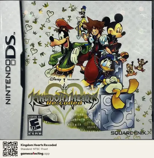 Kingdom Hearts Re:coded Nintendo DS, NTSC box front