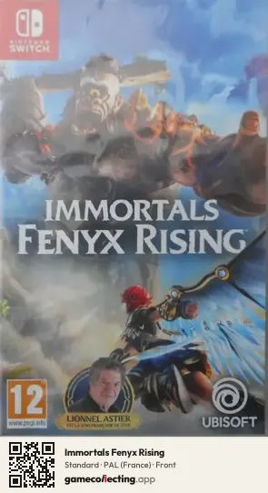 Immortals Fenyx Rising Nintendo Switch, France box front