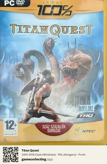 Titan Quest Computer, Hungary box front