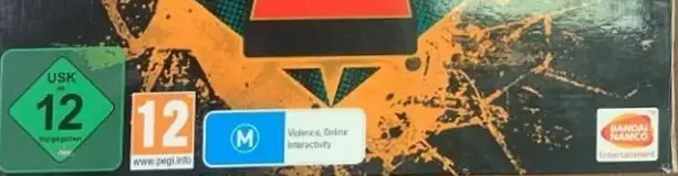 My Hero One's Justice 2, the USK square on its front