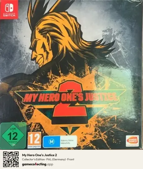 My Hero One's Justice 2 Nintendo Switch, Germany box front