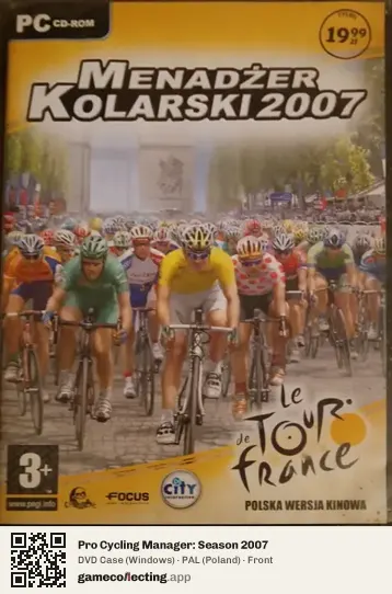 Pro Cycling Manager: Season 2007 Computer, Poland box front