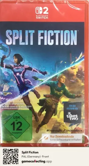Split Fiction Nintendo Switch 2, Germany box front