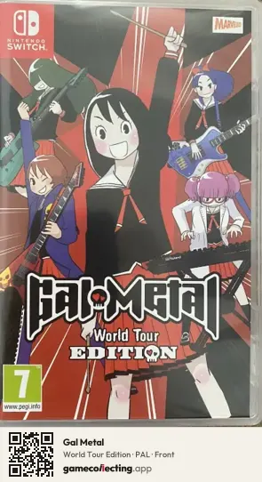 Gal Metal Nintendo Switch, PAL box front