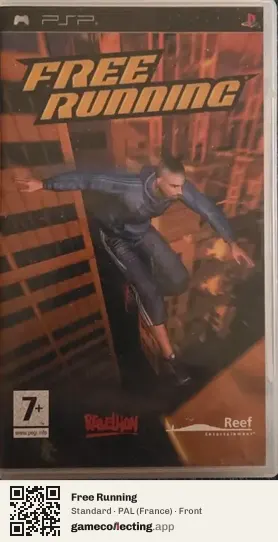 Free Running PlayStation Portable, France box front
