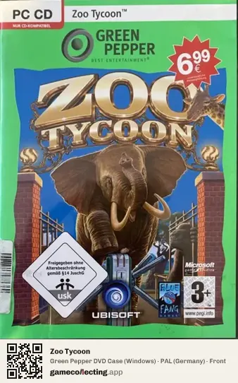 Zoo Tycoon Computer, Germany box front