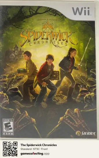 The Spiderwick Chronicles Nintendo Wii, NTSC box front