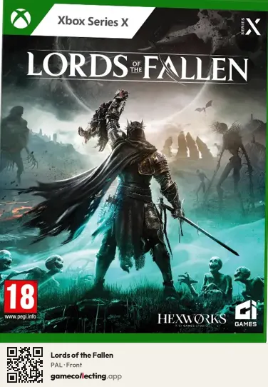 Lords of the Fallen Xbox Series X, PAL box front
