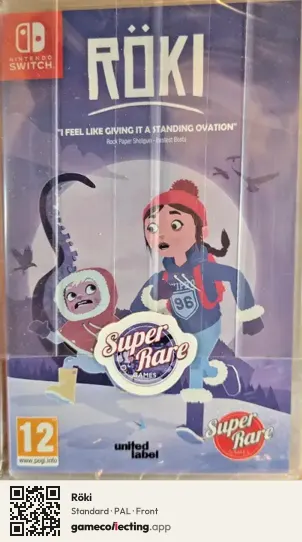 Röki Nintendo Switch, PAL box front