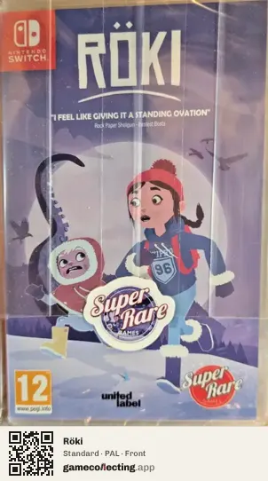 Röki Nintendo Switch, PAL box front