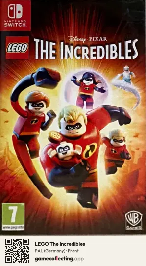 LEGO The Incredibles Nintendo Switch, Germany box front