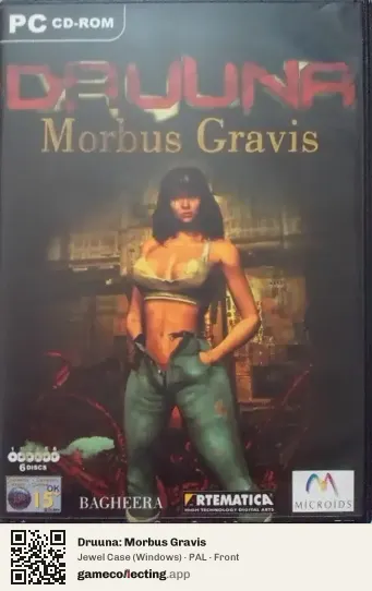 Druuna: Morbus Gravis Computer, PAL box front