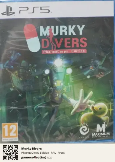 Murky Divers PlayStation 5, PAL box front