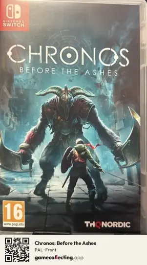 Chronos: Before the Ashes Nintendo Switch, PAL box front