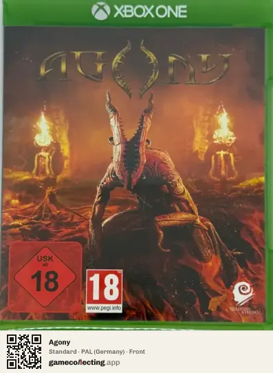 Agony Xbox One, Germany box front
