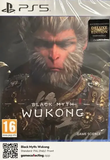 Black Myth: Wukong PlayStation 5, Italy box front