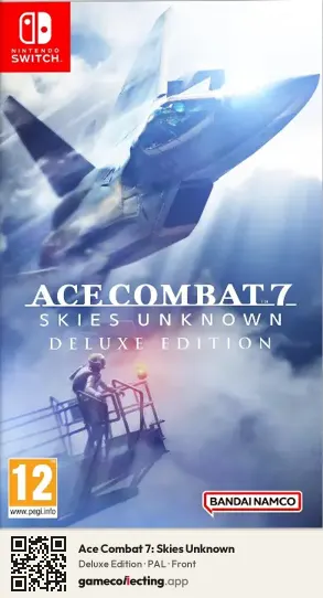 Ace Combat 7: Skies Unknown Nintendo Switch, PAL box front
