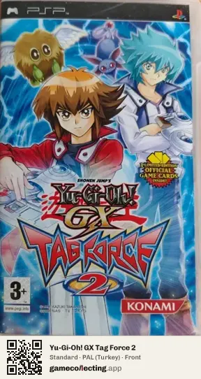 Yu-Gi-Oh! GX Tag Force 2 PlayStation Portable, Turkey box front