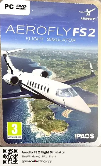 Aerofly FS 2 Flight Simulator Computer, PAL box front