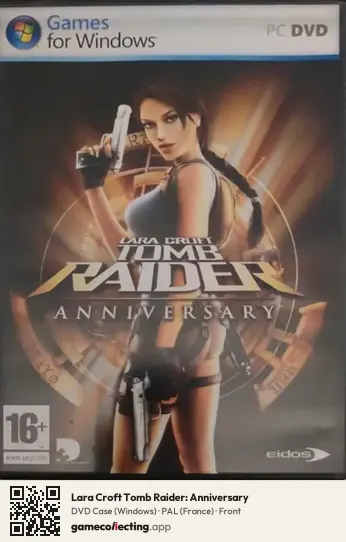 Lara Croft Tomb Raider: Anniversary Computer, France box front