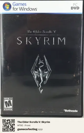 The Elder Scrolls V: Skyrim Computer, NTSC box front
