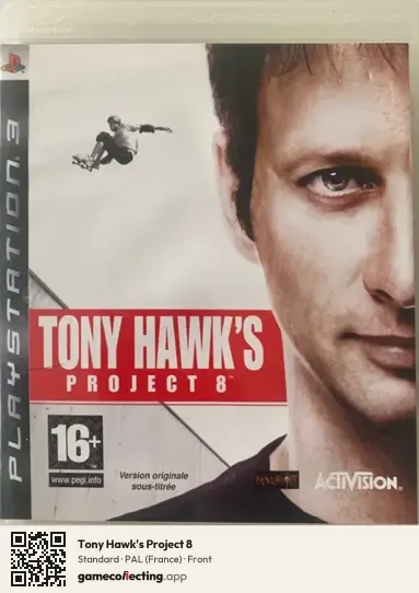 Tony Hawk's Project 8 PlayStation 3, France box front