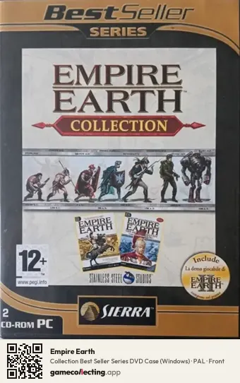 Empire Earth Computer, PAL box front