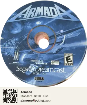 Armada Sega Dreamcast, NTSC disc