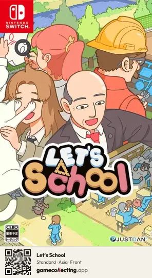 Let's School Nintendo Switch, Asia box front