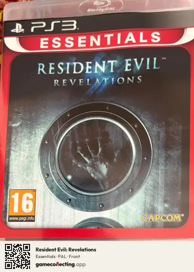 Resident Evil: Revelations PlayStation 3, PAL box front