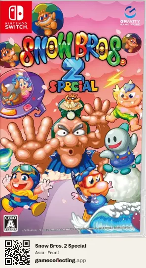 Snow Bros. 2 Special Nintendo Switch, Asia box front