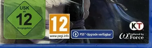 Dynasty Warriors 9 Empires, the USK square on its front