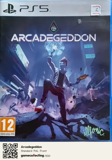 Arcadegeddon PlayStation 5, PAL box front