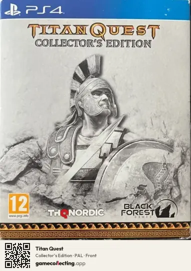 Titan Quest PlayStation 4, PAL box front