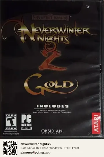 Neverwinter Nights 2 Computer, NTSC box front