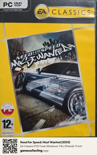 Need for Speed: Most Wanted (2005) Computer, Poland box front