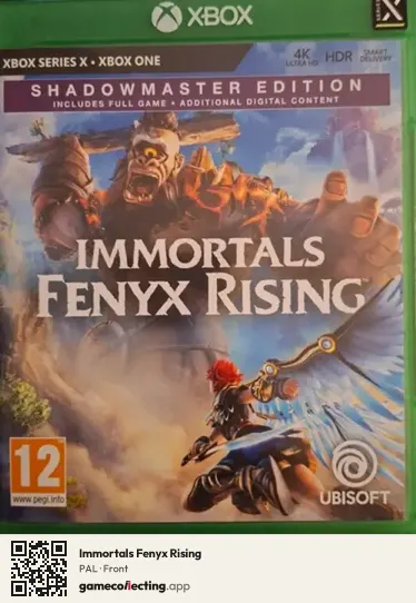 Immortals Fenyx Rising Xbox One, PAL box front