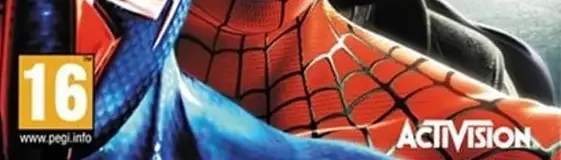 Spider-Man: Shattered Dimensions, the PEGI square on its front