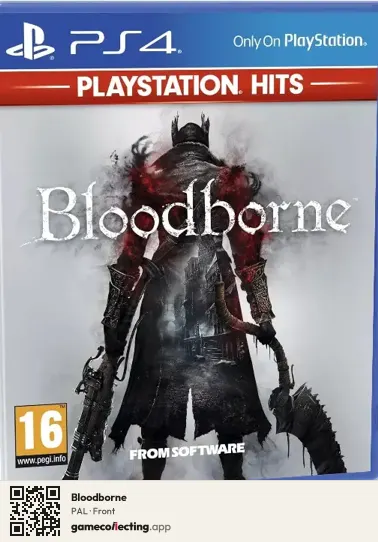 Bloodborne PlayStation 4, PAL box front