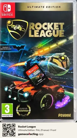 Rocket League Nintendo Switch, France box front